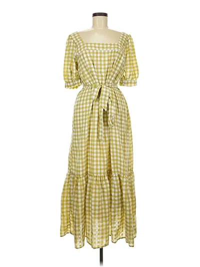 Pre-owned Emory Park Casual Dress In Yellow