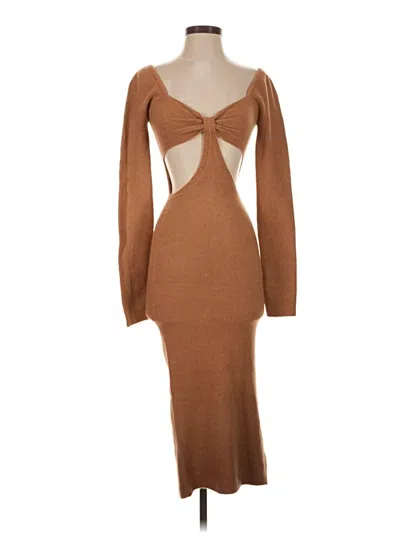 Pre-owned Emory Park Cocktail Dress In Brown