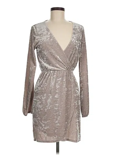 Pre-owned Emory Park Cocktail Dress In Tan