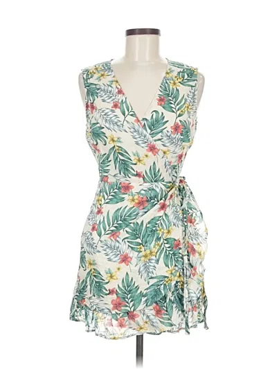Pre-owned Emory Park Cocktail Dress In White
