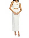 Emory Park Cut Out Midi Dress In Cream In White