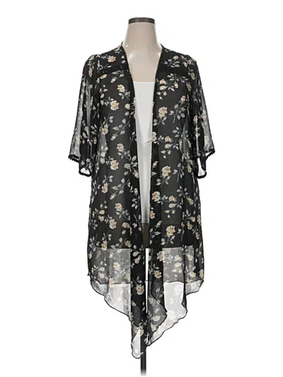 Pre-owned Emory Park Kimono In Black