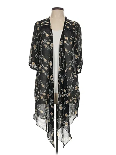 Pre-owned Emory Park Kimono In Black