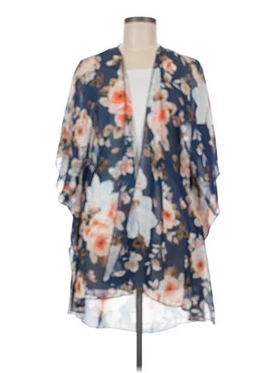 Pre-owned Emory Park Kimono In Blue