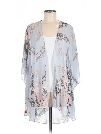 Pre-owned Emory Park Kimono In Gray