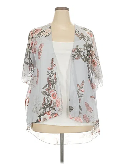 Pre-owned Emory Park Kimono In Gray