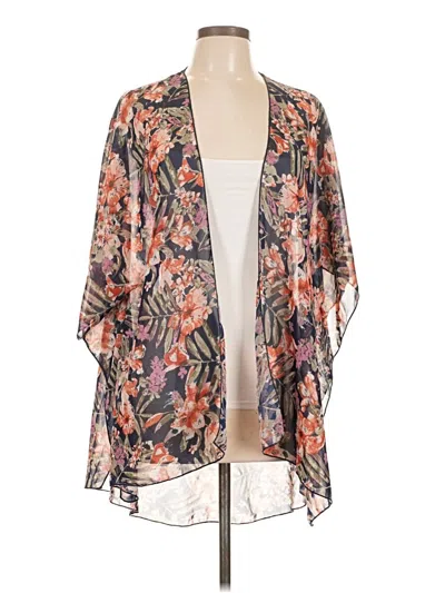 Pre-owned Emory Park Kimono In Gray