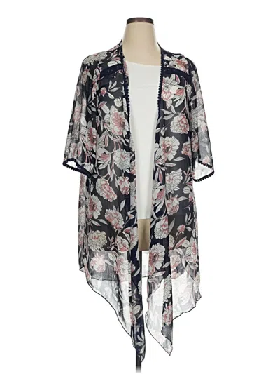 Pre-owned Emory Park Kimono In Gray