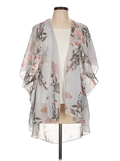 Pre-owned Emory Park Kimono In Gray