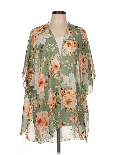 Pre-owned Emory Park Kimono In Green