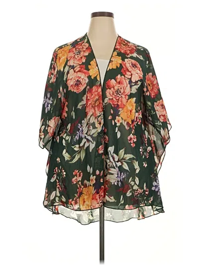 Pre-owned Emory Park Kimono In Green
