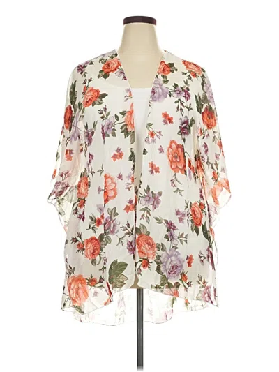 Pre-owned Emory Park Kimono In Ivory