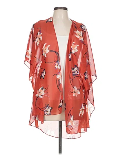 Pre-owned Emory Park Kimono In Orange