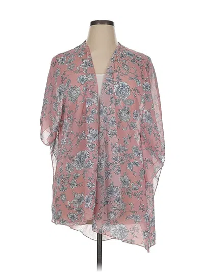 Pre-owned Emory Park Kimono In Pink
