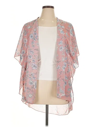 Pre-owned Emory Park Kimono In Pink