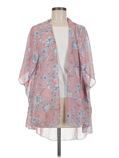Pre-owned Emory Park Kimono In Pink