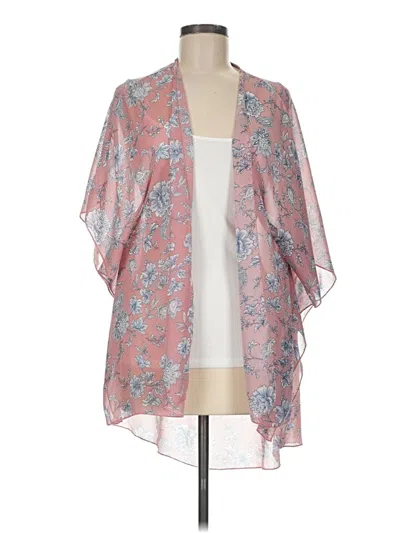 Pre-owned Emory Park Kimono In Pink