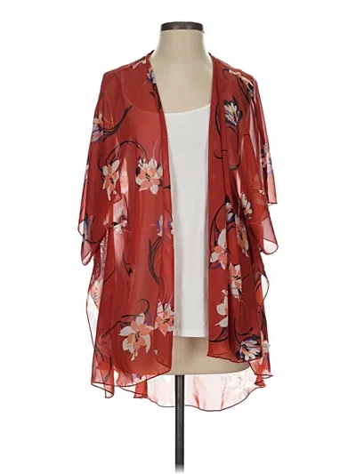 Pre-owned Emory Park Kimono In Red