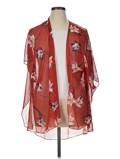 Pre-owned Emory Park Kimono In Red