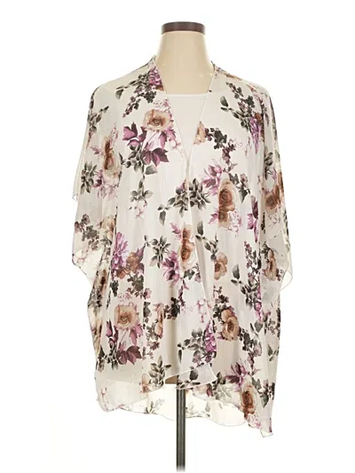 Pre-owned Emory Park Kimono In White