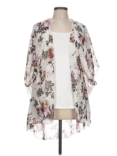 Pre-owned Emory Park Kimono In White