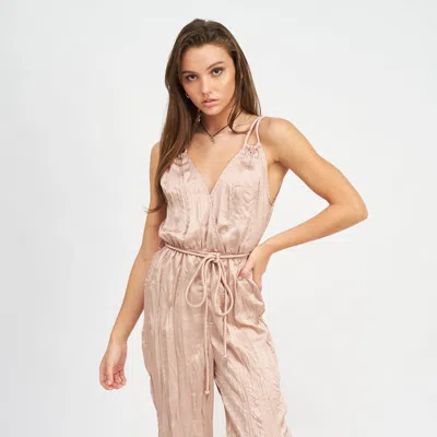 Emory Park Leilani Jumpsuit In Pink