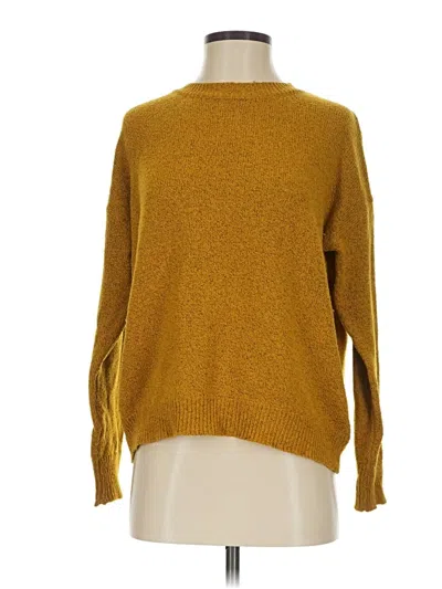 Pre-owned Emory Park Pullover Sweater In Gold