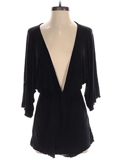 Pre-owned Emory Park Romper In Black