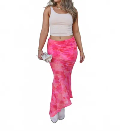 Emory Park Rosie Maxi Skirt In Pink