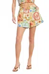 Emory Park Ruby High Waist Shorts In Multi-color In Multi