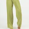 EMORY PARK SATIN HIGH WAISTED WIDE LEG TROUSERS