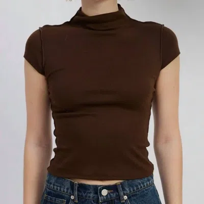 Emory Park Short Sleeve Shirt In Dark Brown