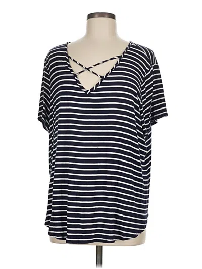 Pre-owned Emory Park Short Sleeve T-shirt In Blue