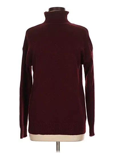 Pre-owned Emory Park Turtleneck Sweater In Burgundy