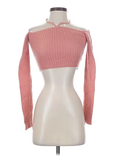 Pre-owned Emory Park Turtleneck Sweater In Pink
