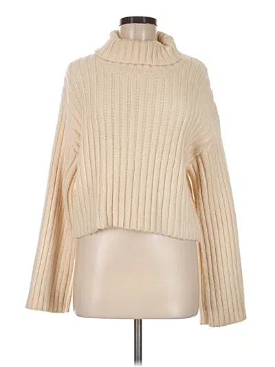 Pre-owned Emory Park Turtleneck Sweater In Tan