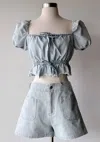 Emory Park Valeria Shorts In Grey