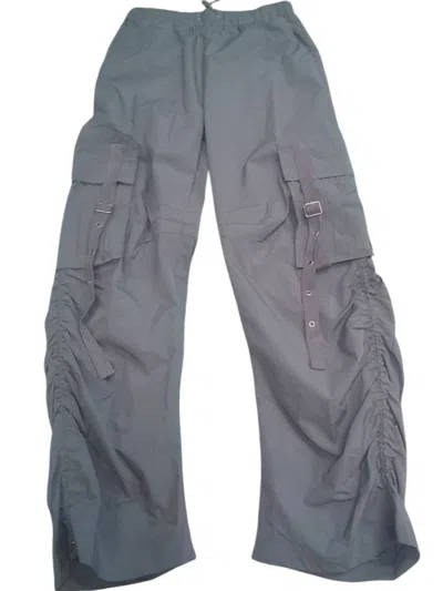 Emory Park Women's Parachute Pants In Charcoal In Gray