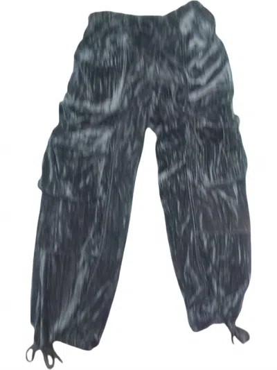 Emory Park Women's Parachute Pants In Dark Green In Gray