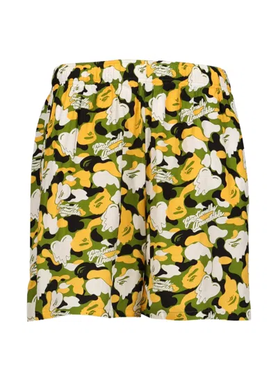 Emotionally Unavailable Camouflage-print Shorts In Multi
