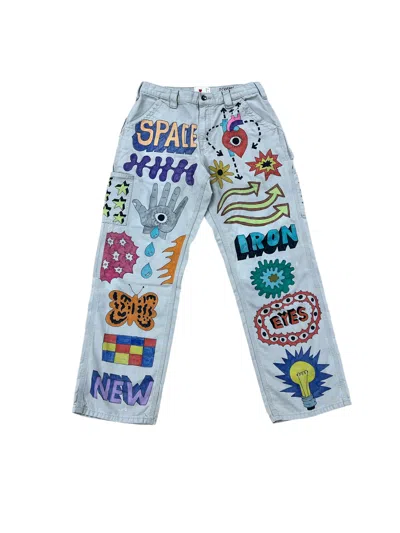 Emotionally Unavailable Space Jeans Multi-color