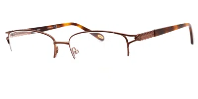 Emozioni 4377 Women's Glasses, Brown, Size 54