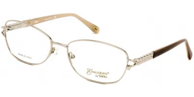Emozioni 4378 Men's Glasses, Silver, Size 53