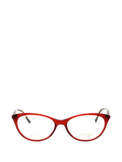 Emozioni Cat-eye Frame Glasses In Yellow