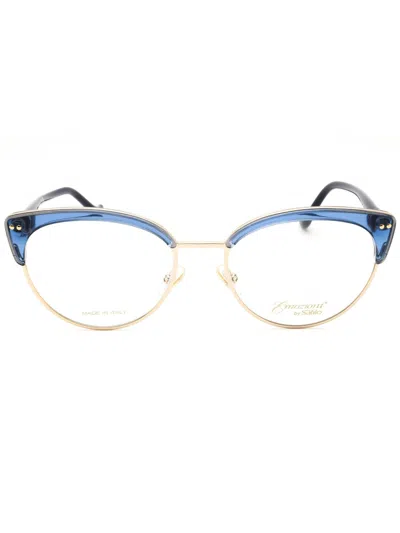 Emozioni Cat-eye Mini Eyeglasses For Women In Blue