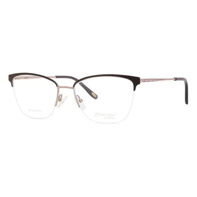 Emozioni Demo Cat Eye Ladies Eyeglasses  4408 0oq5 53 In Black