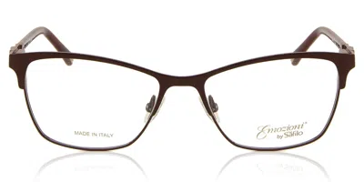 Emozioni Em 4392 0lhf Women's Glasses Burgundy Size 54 - Free Lenses - Blue Light Block Available