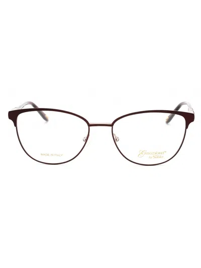 Emozioni Em 4399 Eyeglasses In Plum Lilac/clear Demo Lens