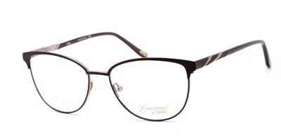 Emozioni Em 4399 Women's Glasses, Purple, Size 52