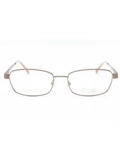 Emozioni Em 4406 Eyeglasses In Peach Pink / Clear Lens